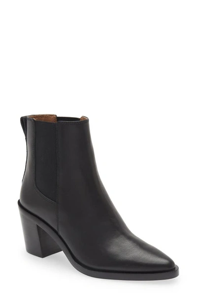 Madewell The Elspeth Chelsea Boot In True Black