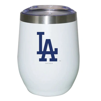 The Memory Company Los Angeles Dodgers 12oz. Logo Stemless Tumbler In White