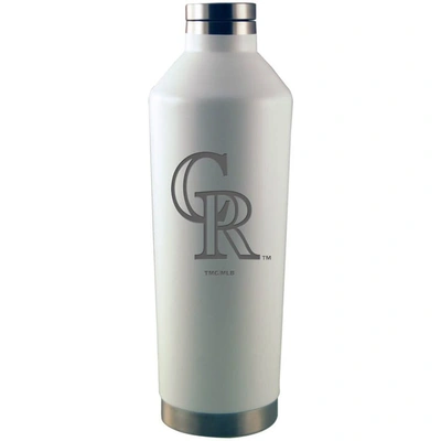 The Memory Company White Colourado Rockies 26oz. Primary Logo Water Bottle