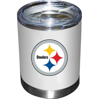 The Memory Company Pittsburgh Steelers 12oz. Team Lowball Tumbler In White