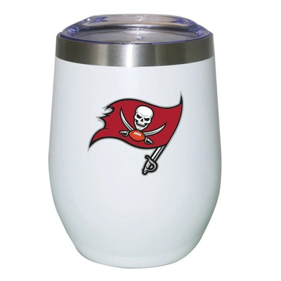 The Memory Company Tampa Bay Buccaneers 12oz. Logo Stemless Tumbler In White