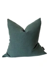 Modish Decor Pillows Linen Pillow Cover In Lagoon