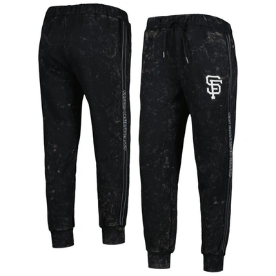 The Wild Collective Black San Francisco Giants Marble Jogger Pants