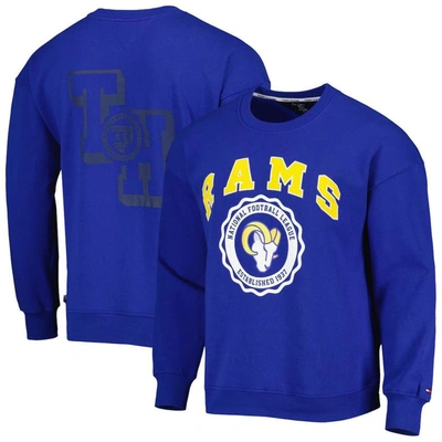 Tommy Hilfiger Royal Los Angeles Rams Ronald Crew Sweatshirt