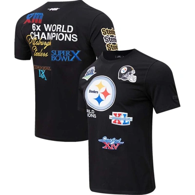 Pro Standard Black Pittsburgh Steelers Championship T-shirt