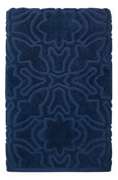 Sferra Moresco Bath Towel In Navy