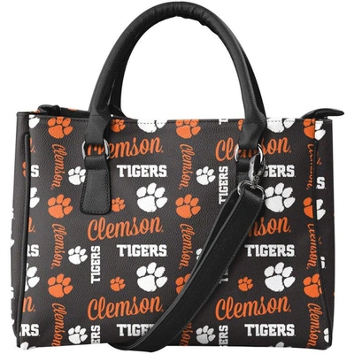 Foco Clemson Tigers Repeat Brooklyn Tote In Black