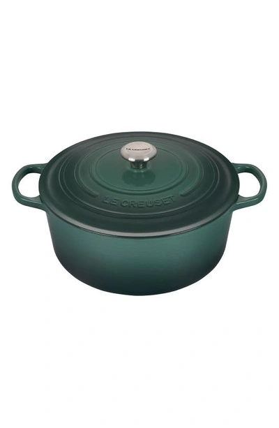 Le Creuset Signature 9-quart Round Enamel Cast Iron Dutch Oven In Artichaut