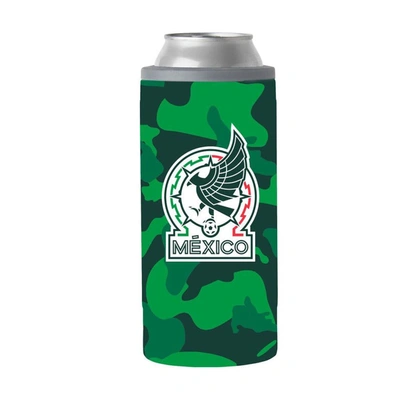 Logo Brands Mexico National Team Logo 12oz. Slim Can Cooler In Camo