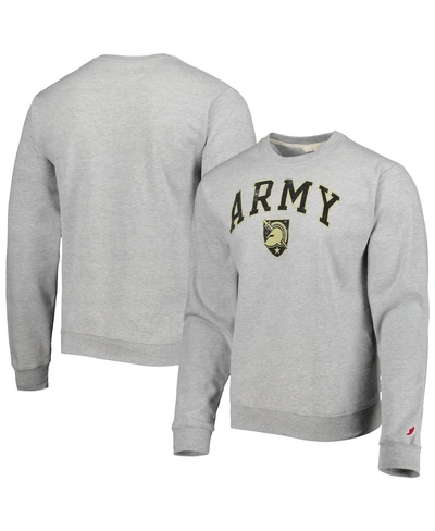 League Collegiate Wear Grey Army Black Knights 1965 Arch Essential Fleece Pullover Sweatshirt
