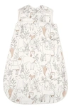 Crane Baby Cotton Wearable Blanket In Size Newborn