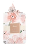 Crane Baby Fitted Crib Sheet In Pink Floral