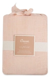 Crane Baby Fitted Crib Sheet In Pink