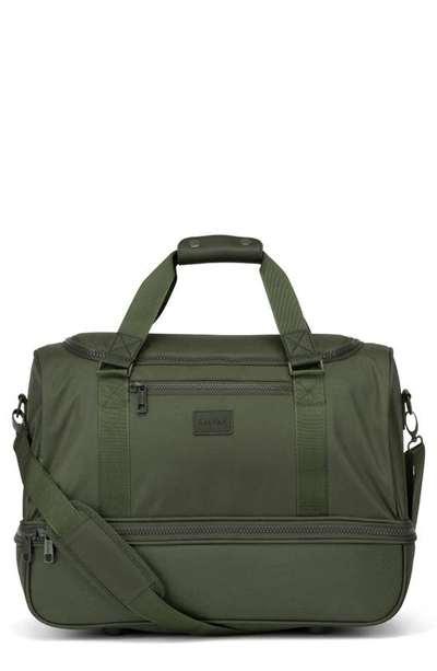 Calpak Stevyn Duffle Bag In Moss