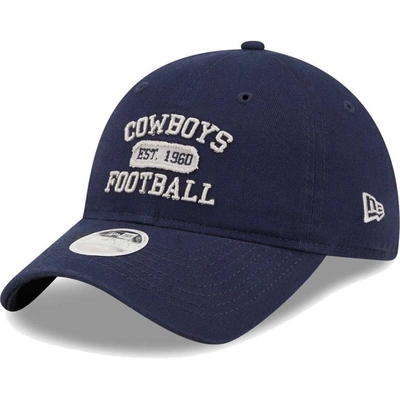 New Era Navy Dallas Cowboys Formed 9twenty Adjustable Hat