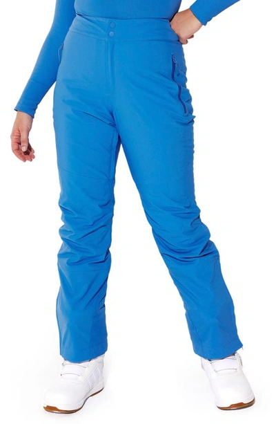 Halfdays Alessandra Insulated Water Resistant Ski Pants In Bluebird