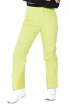 Halfdays Alessandra Insulated Water Resistant Ski Pants In Granita