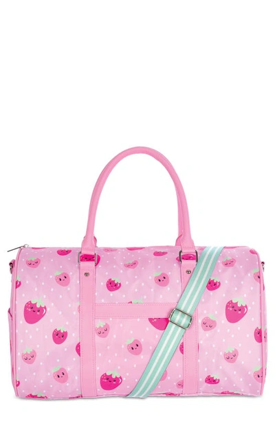 Iscream Kids' Berry Patch Duffle Bag In Pink