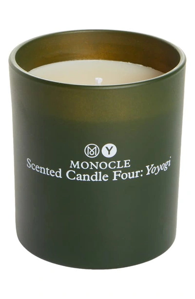 Comme Des Garçons Parfums X Monocle Candle Four: Yoyogi Scented Candle In Green