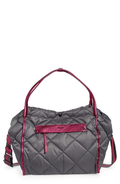 Mz Wallace Large Madison Shopper Bag In Ash