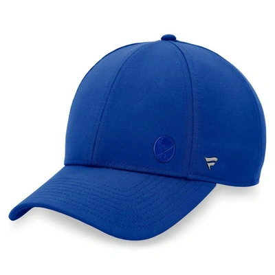 Fanatics Branded Royal Buffalo Sabres Authentic Pro Road Structured Adjustable Hat