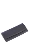 Royce New York Personalized Rfid Blocking Leather Clutch Wallet In Black - Deboss
