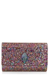Kurt Geiger Party Eagle Clutch In Charcoal