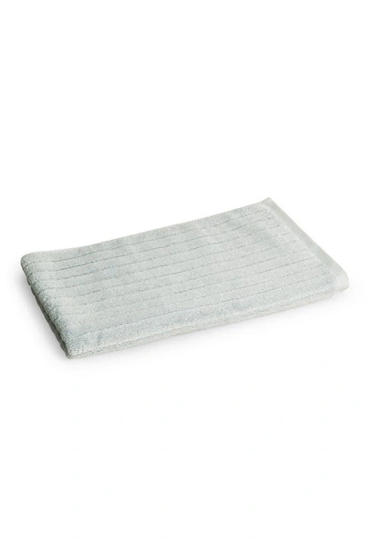 Baina Alta Organic Cotton Bath Mat In Blue