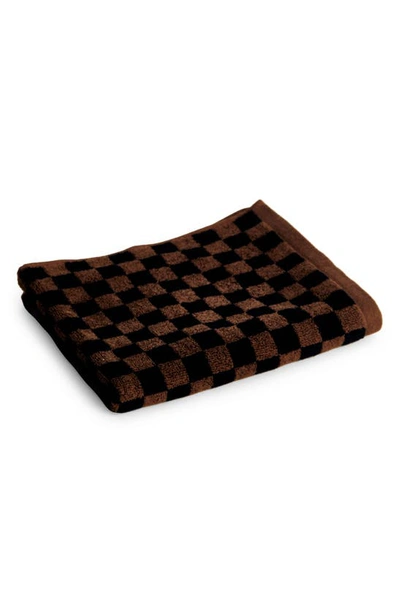 SSENSE Exclusive Green & Off-White Checkered Hand Towel