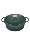 Le Creuset Signature 5 1/2 Quart Round Enamel Cast Iron French/dutch Oven In Artichaut