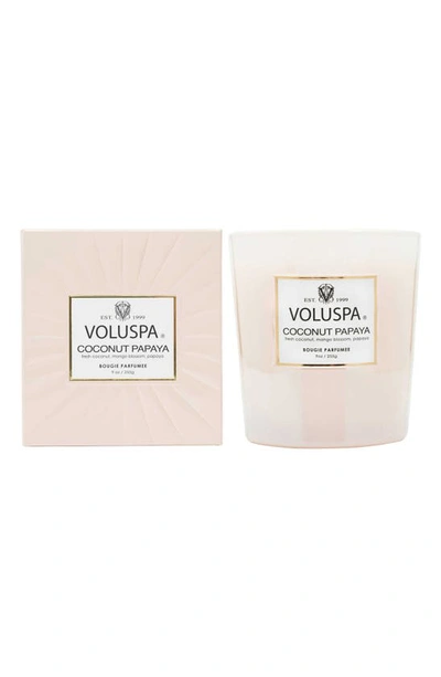 Voluspa Coconut Papaya Classic Candle