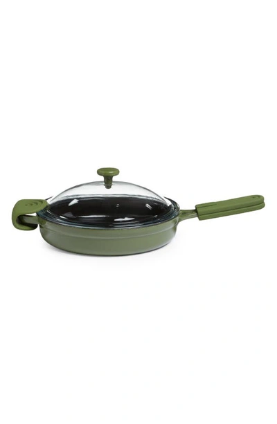 Our Place Cast Iron Always Pan Set In Sage