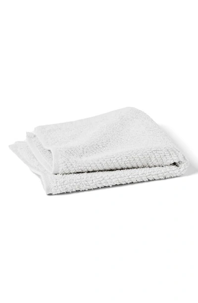 Coyuchi Air Weight® Set Of 6 Organic Cotton Washcloths In Alpine White