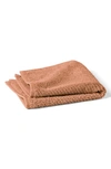 Coyuchi Air Weight® Set Of 6 Organic Cotton Washcloths In Dusty Coral