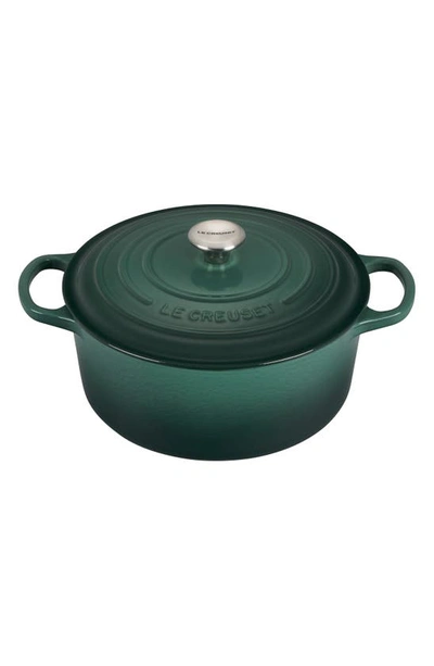 Le Creuset Signature 4.5-quart Round Enamel Cast Iron Dutch Oven In Artichaut