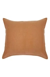 Pom Pom At Home Set Of 2 Parker Linen Shams In Terracotta