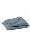 Coyuchi Air Weight® 6-piece Organic Cotton Bath Towel, Hand Towel & Washcloth Set In French Blue