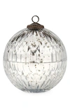 Illume Mercury Ornament Candle In Balsam Cedar Silver