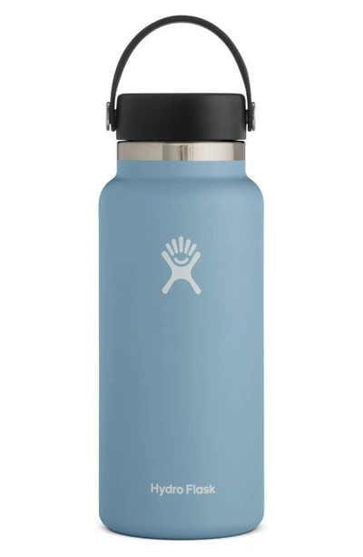 Hydro Flask 32-ounce Wide Mouth Cap Water Bottle In Rain