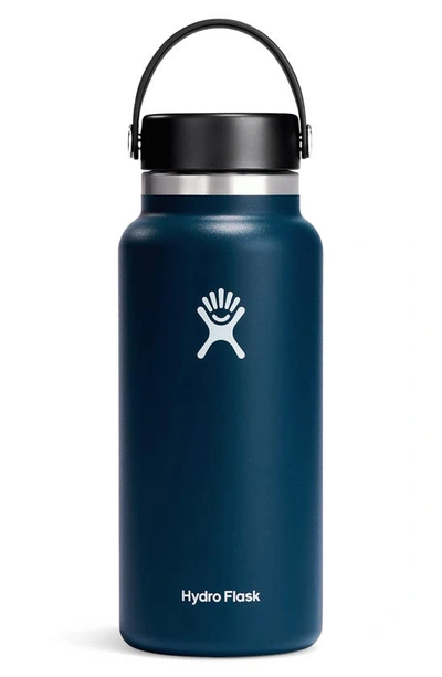 Hydro Flask 32-ounce Wide Mouth Cap Water Bottle In Indigo