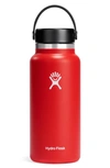 Hydro Flask 32-ounce Wide Mouth Cap Water Bottle In Goji