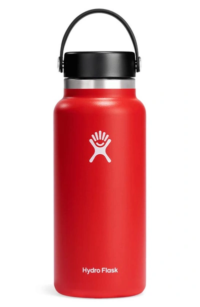 Hydro Flask 32-ounce Wide Mouth Cap Water Bottle In Goji