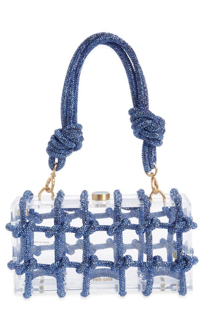 Cult Gaia Bess Shoulder Bag In Light Sapphire