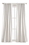 Peri Home Sanctuary Set Of 2 Linen Window Panels In White