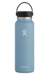 Hydro Flask 40-ounce Wide Mouth Cap Water Bottle In Rain