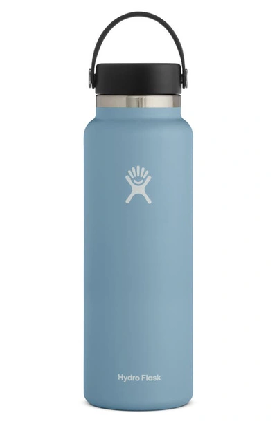 Hydro Flask 40-ounce Wide Mouth Cap Water Bottle In Rain