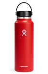 Hydro Flask 40-ounce Wide Mouth Cap Water Bottle In Goji