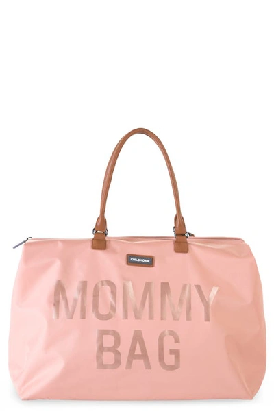 Childhome Babies' Xl Travel Diaper Bag In Pink Copper