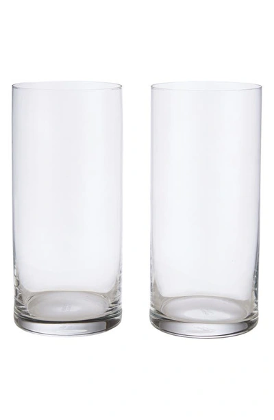 Schott Zwiesel Modo Set Of 2 Long Drink Glasses In Clear