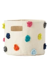 Pehr Mini Pompom Canvas Bin In Miscellaneous Group